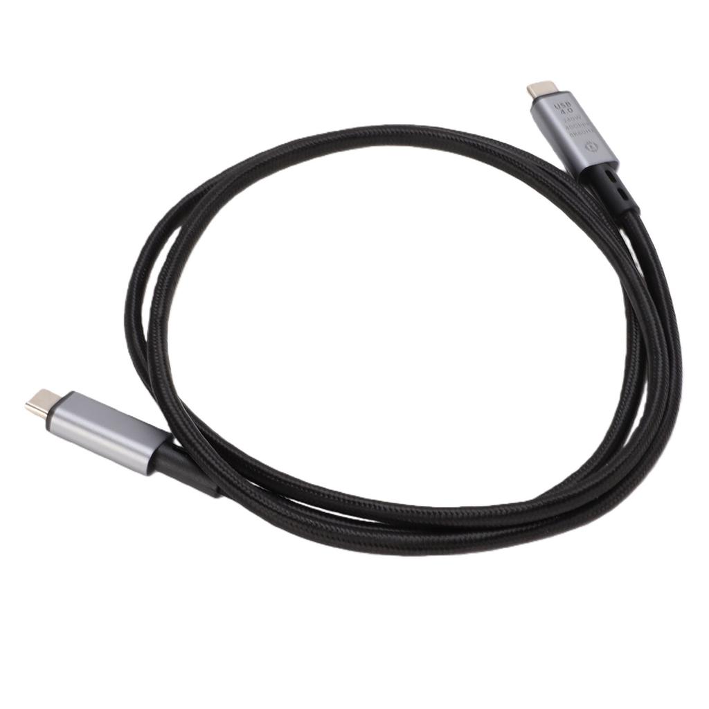 USB 4.0 Cable Support for Thunderbolt 4 USB C To USB C Cable 40Gbps 240W Fast Charging 8K 60Hz Video for Laptop Phones