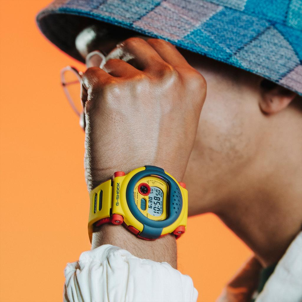 Casio Men G-SHOCK Yellow Watch G-B001