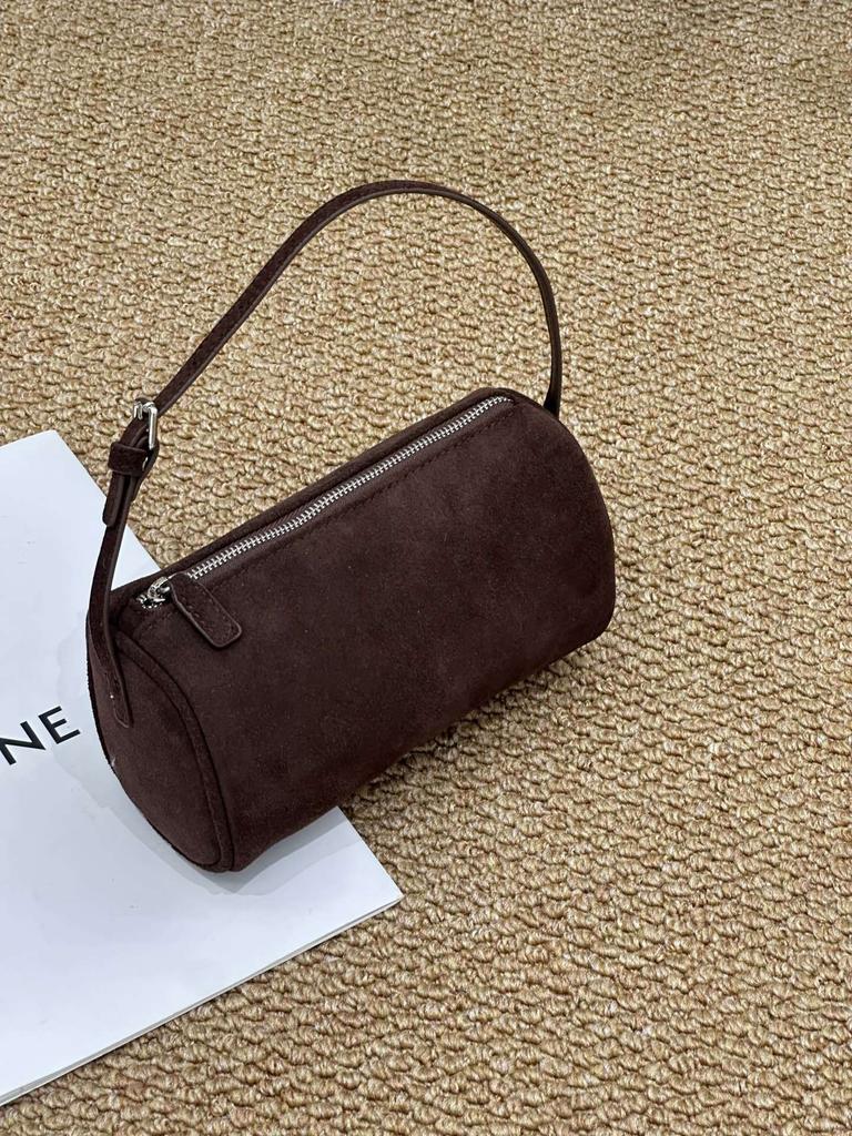 Frosted Cowhide Autumn and Winter High-end Genuine Leather Women's Bag with Simple Texture, Underarm Bag, Women's New Trendy and Versatile Handbag