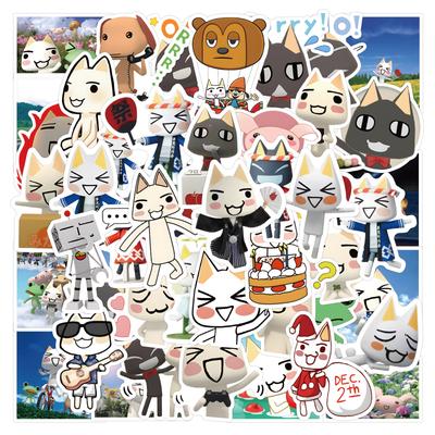 60 Neue Dorothy Katze Doodle Aufkleber DIY Dekorative Notizbuch Gitarre Personalisierte Wasserdichte Aufkleber