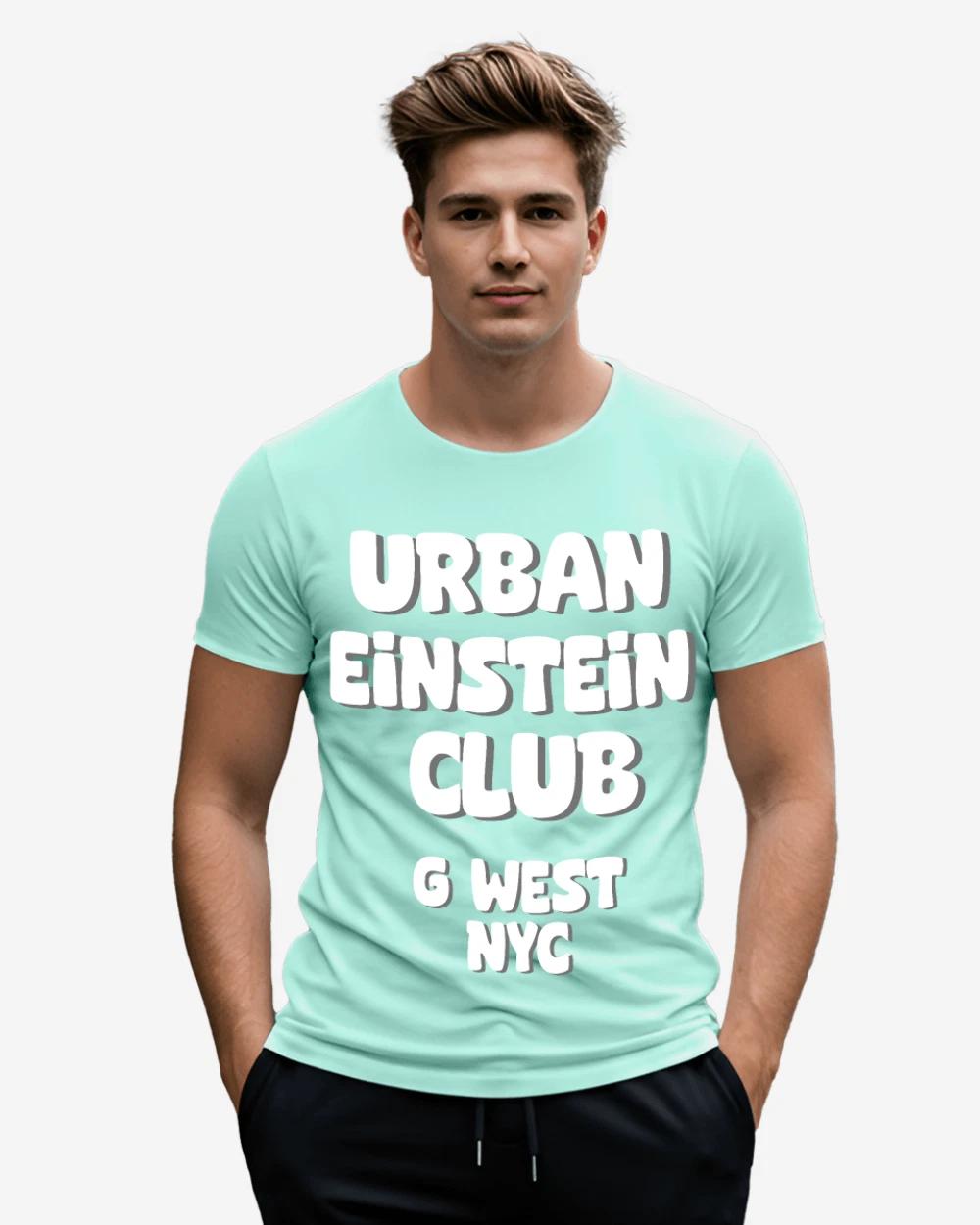 G WEST URBAN EINSTEIN CLUB TEE S