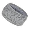 Wide Headbands Fleece Hair Accessories Women Cable Knitted Warm Turban Headwrap Thick Chunky Ear Warmer Crochet Hairbands Bandanas Hair Accessories