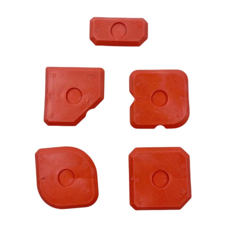 5Pcs Caulking Tool Set for Repair and Maintenance Sealant Finishing Tool DIY Grout Scrapers Tool