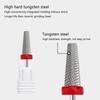 Practical Tungsten Steel Nail Care Drill Head Home and Salon Manicure Accessory for Trimming Grinding Polishing