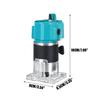 220V 1/4" 30000RPM Mașină Electrică de Frezat Manuală pentru Lemn Laminat Palme Router pentru Îmbinări Unealtă Electrică Mașină de Sculptat pentru Prelucrarea Lemnului 1300W