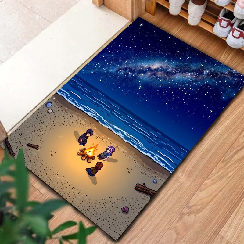 Stardew Valley Carpet Rug for Living Room Bedroom Home Sofa Decoration,Kids play Nonslip Floor Mat