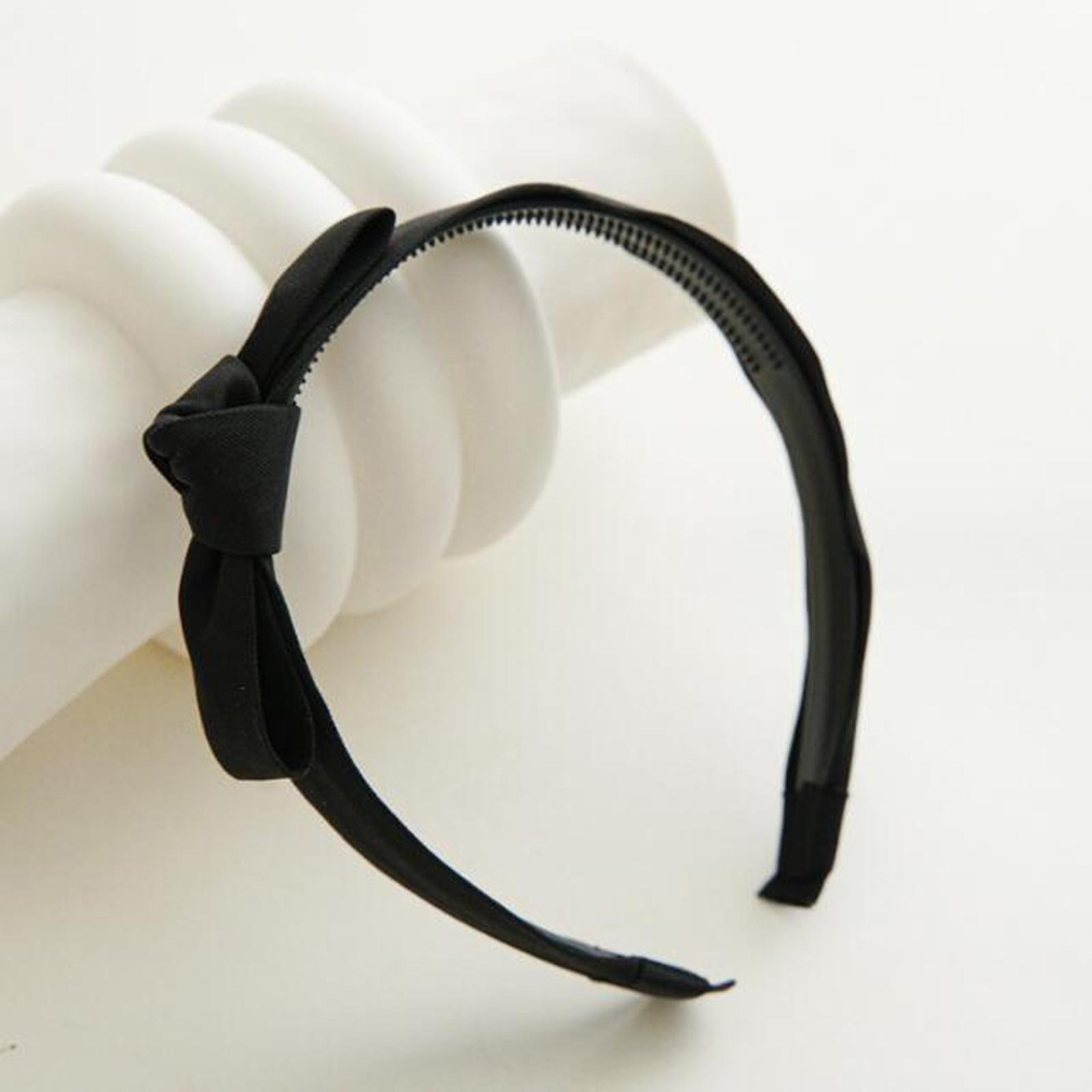 

PROLY Новая Модная Повязка На Голову Для Женщин Боковой Бант Тюрбан Свежий Цвет Головной Убор Девушки Не Скользит Зубчики Повязка На Голову Аксессуары для Волос