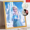 Disney Pearl Painting Frozen Elsa 5D DIY Pearl Picture Crafts for Adults/Beginners Gift Ideas Home Decor