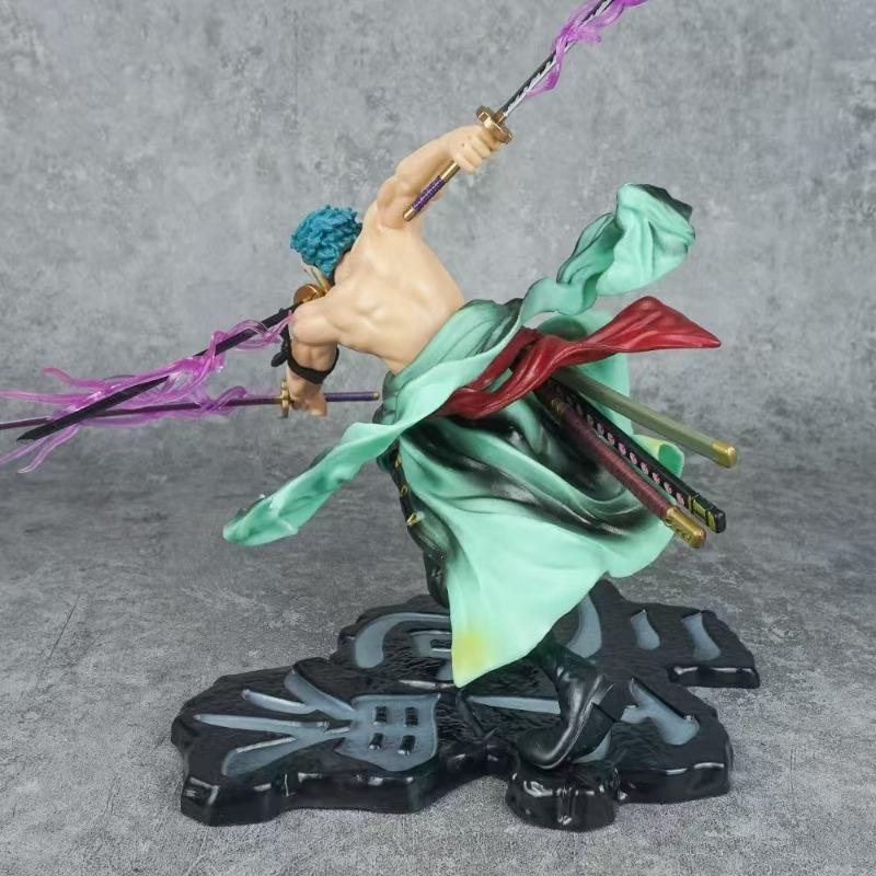 NEW A Cartoon Character of GK Roronoa Zoro, Three Largest Cartoon Statues, Action Figure Collection, Toy Model.