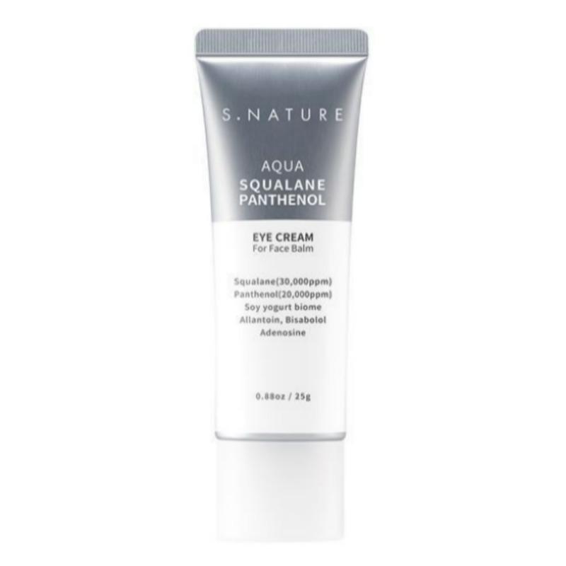 S.NATURE Aqua Squalane Panthenol Eye Cream for Face Balm 25g