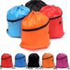 Cinch Sack Sport School Duffle Waterproof Gym Drawstring Bag Pack Pouch Backpack
