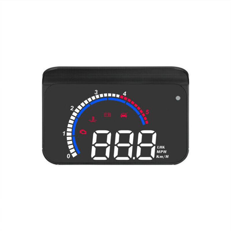 OBD HUD M13 automobilový head-up displej Auto Electronics Hud čelní sklo Projektor Rychlost teploty vody