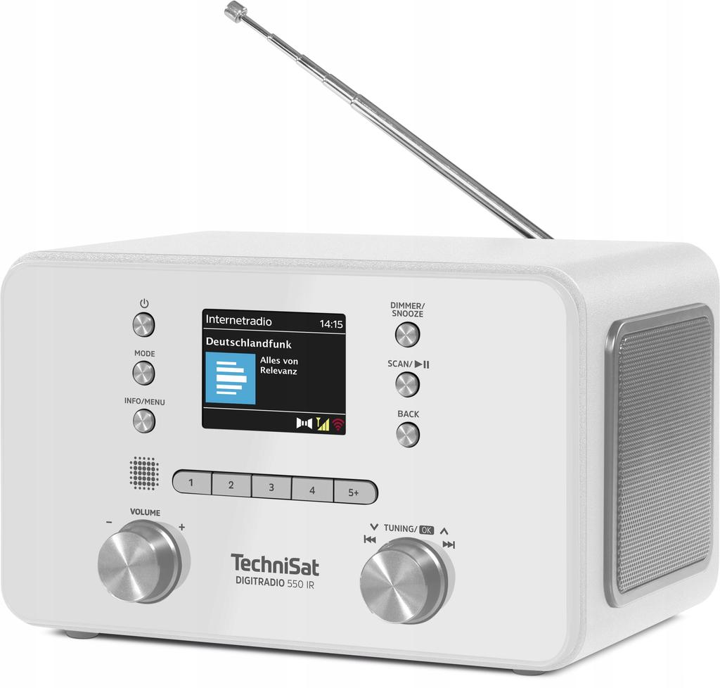 TechniSat DIGITRADIO 550 IR DAB+ FM Internet Radio Wi-Fi Bluetooth USB