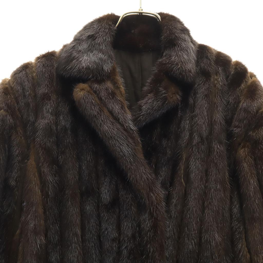 RAD PARIS Fur Coat Brown Women Used
