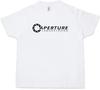 APERTURE LABORATORIES T-shirt per Bambini Ragazzi Logo Scientifico Labs Portale di Gioco-