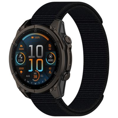 For Garmin Fenix 8 43mm/Garmin Fenix 7S/6S Watch Strap Nylon Adjustable Wristband Strap