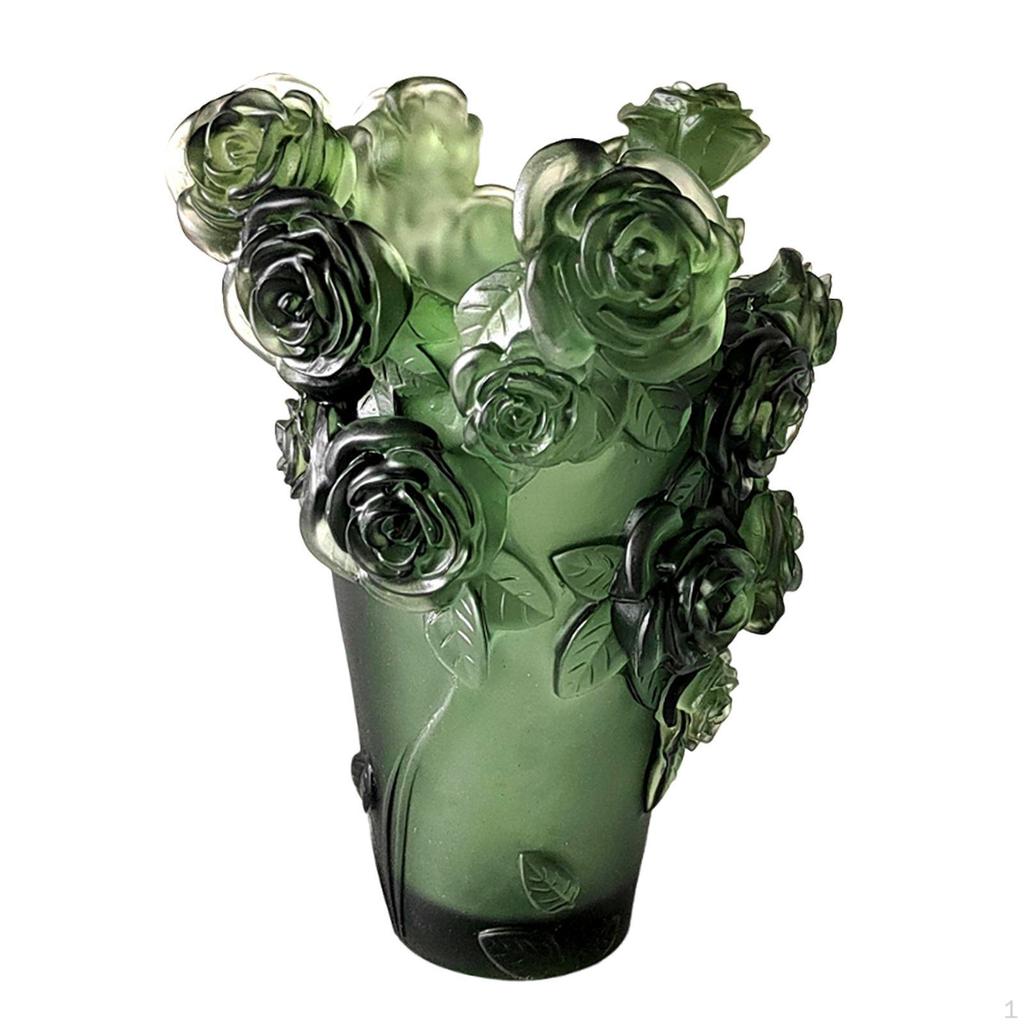 Incense Burner Modern Crystal Vase for SPA Room Anniversary Valentine's Day