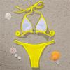 Sexy Bandage Bikini Diamond Women's Swimsuit Popular Split Swimwear