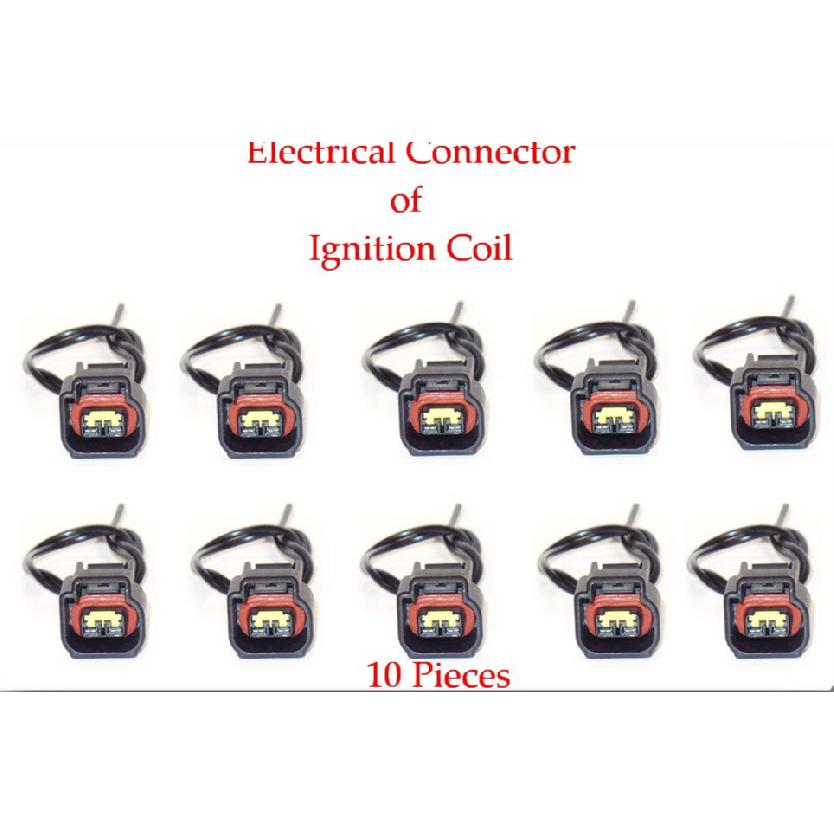 10 x Electrical Connector of Ignition Coil FD508 Fits: Ford Lincoln Mercury