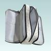 Zipper Closure Stationery Holder Bag Canvas Material Pen Case Portable Storage Organizer  For Girls