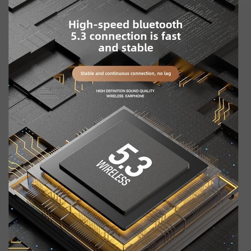 New Wireless Bluetooth Headset TWS Dual Ear Wireless Ear Clip Stereo Ultra Long Life