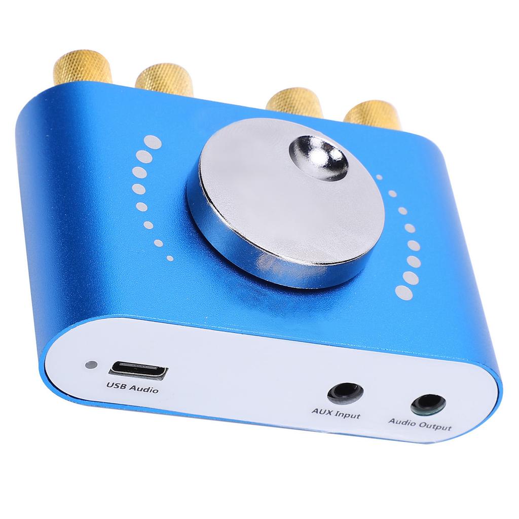 Bluetooth Power Amplifier 20W+20W 2 Channels Stereo Digital Speaker Audio Player DC8-24V