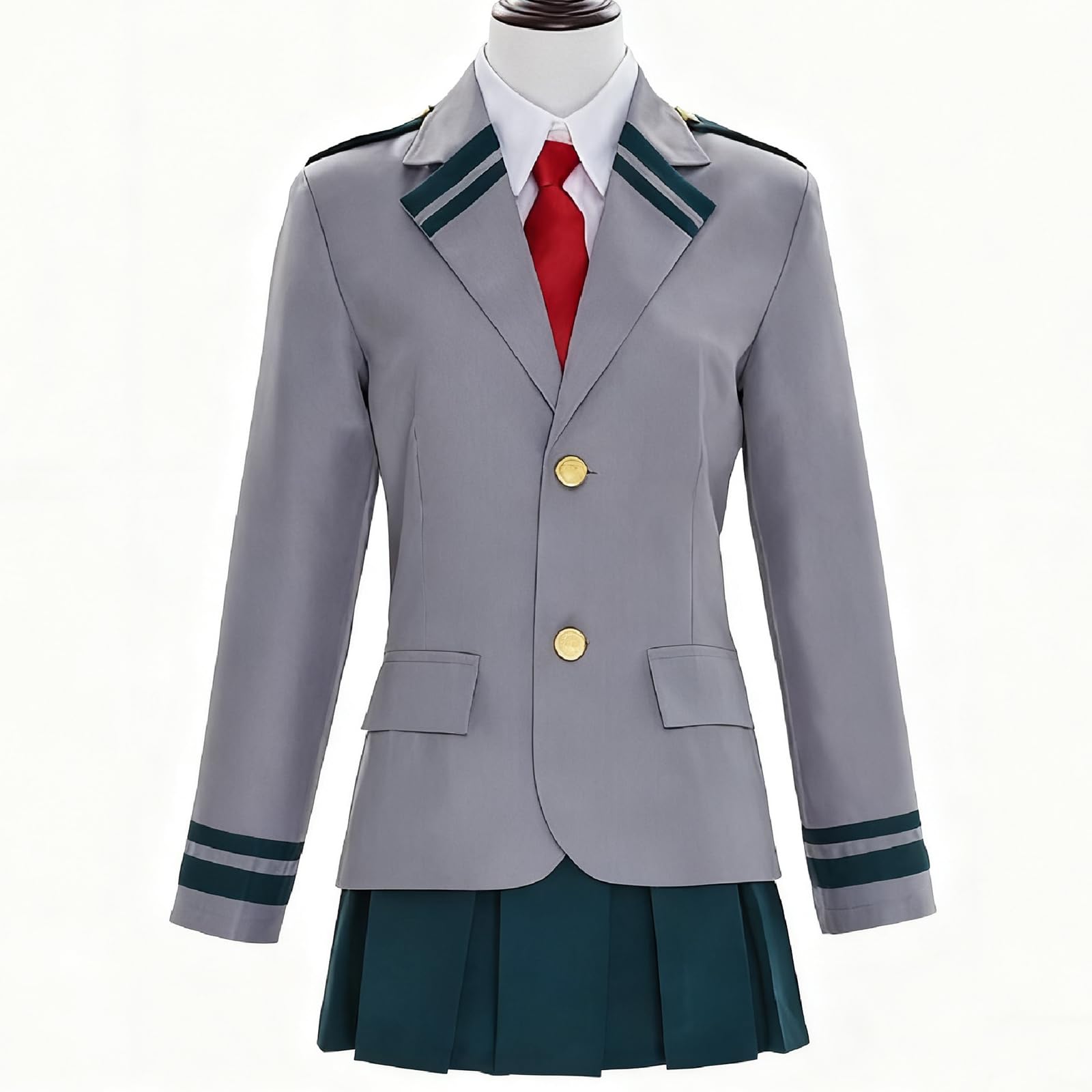 Моя геройская академия Хэллоуин Очако Цую Моя геройская академия Аниме Школьный фотофестиваль [Yi-gog] Косплей, Урарака, Асуи, Косплей, Костюм, Фестиваль, серый