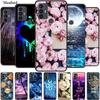Para Funda TCL 30 SE Flores Silicona Suave Protectora Animales Cubierta para Teléfono Coque para Funda TCL 305 306 Chica TPU Funda para TCL30SE