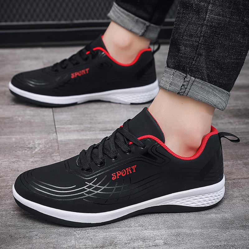 New Sneakers Fashion Running Shoes Men's Teen Boys Board Shoes