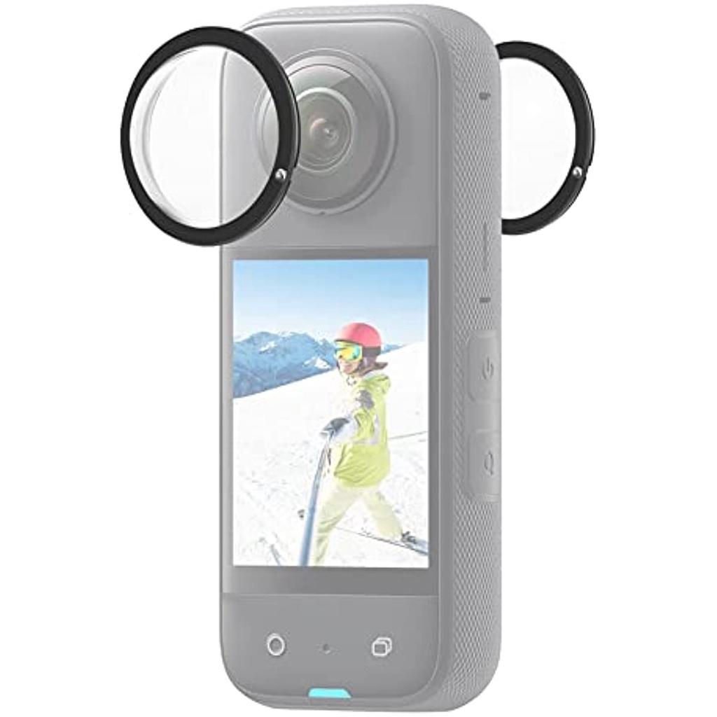 

Защита объектива Insta360 X3, 2 шт., защита объектива панорамной камеры, защитная крышка, защита объектива, совместимая с камерой Insta360 X3