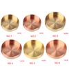 Vintage Round Tray Copper Storage Box Holder Container Dish Disc Home Decor Decoration by Jooan