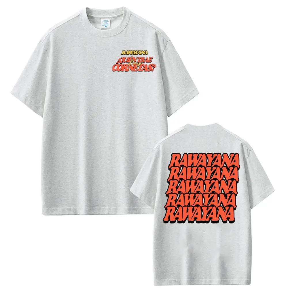 2026 Band Rawayana Quin Trae Las Cornetas Merch Tshirt Unisex Women Fashion Vintage Classic T Shirt ONeck Cotton Oversized Tees