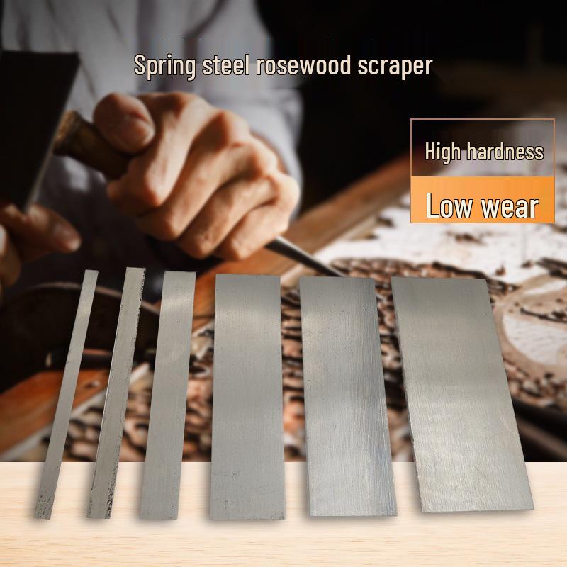 Spring Steel White Scraper: Polishing & Grinding Tool for Wood Carving and Furniture