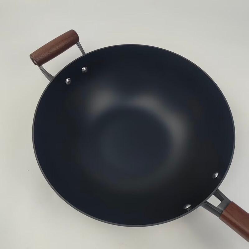 ASD Titanium-Infused Cast Iron Stir-Fry Wok