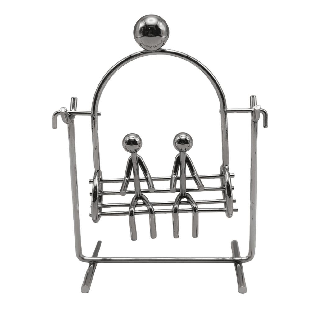 Creative Metal Craft Decor - Iron Figurines For Home , Unique Industrial Gift Set