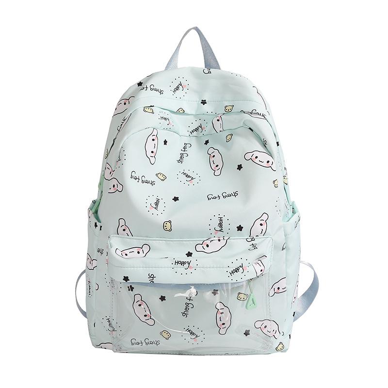 Schoolbag female small fresh large capacity backpack cute cartoon schoolbag junior high school girl high school student high value class backpack