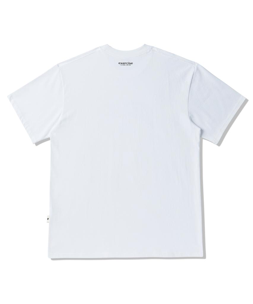 EXERCISE Athletic Cloud T-Shirt_White