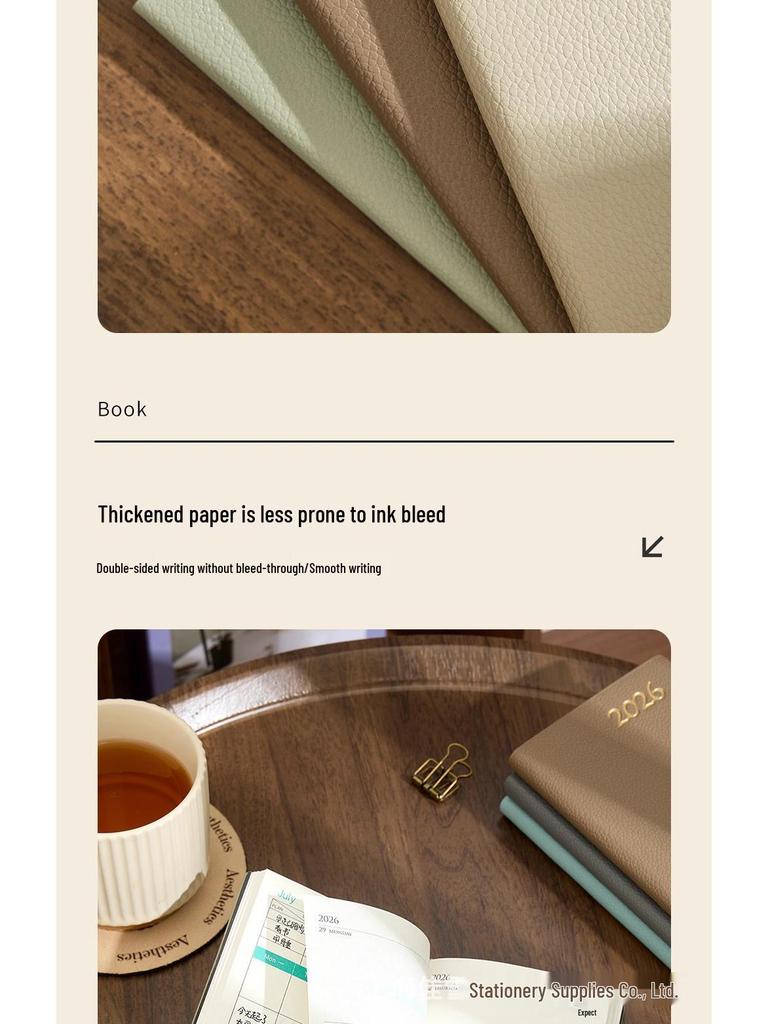 2026 A6 Daily Planner: Portable Diary for Work & Study