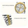 LIGE Fashion Women Watch Simple Elegant All-Steel Automatic Date Waterproof Women's Quartz Watch