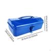 Heavy-Duty Portable Tool Chest with Secure Locking Mechanism