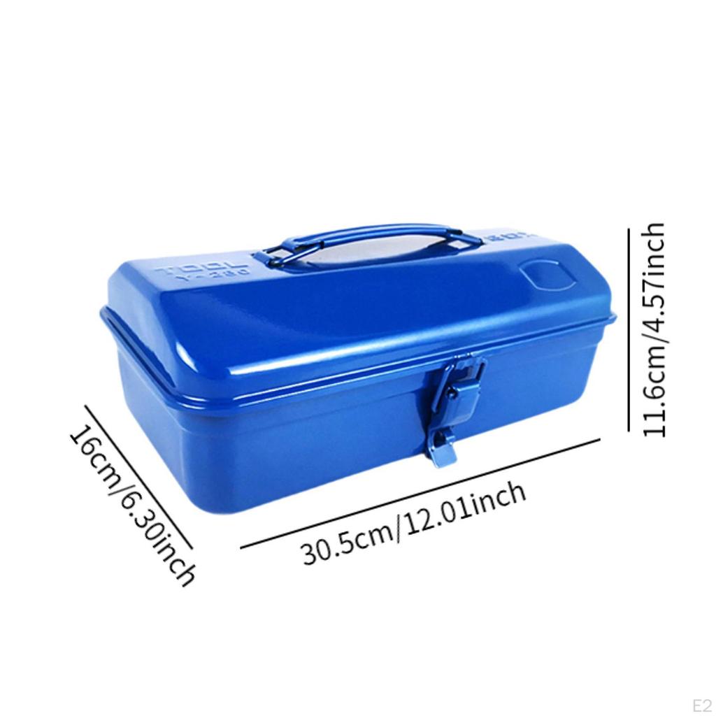 Heavy-Duty Portable Tool Chest with Secure Locking Mechanism