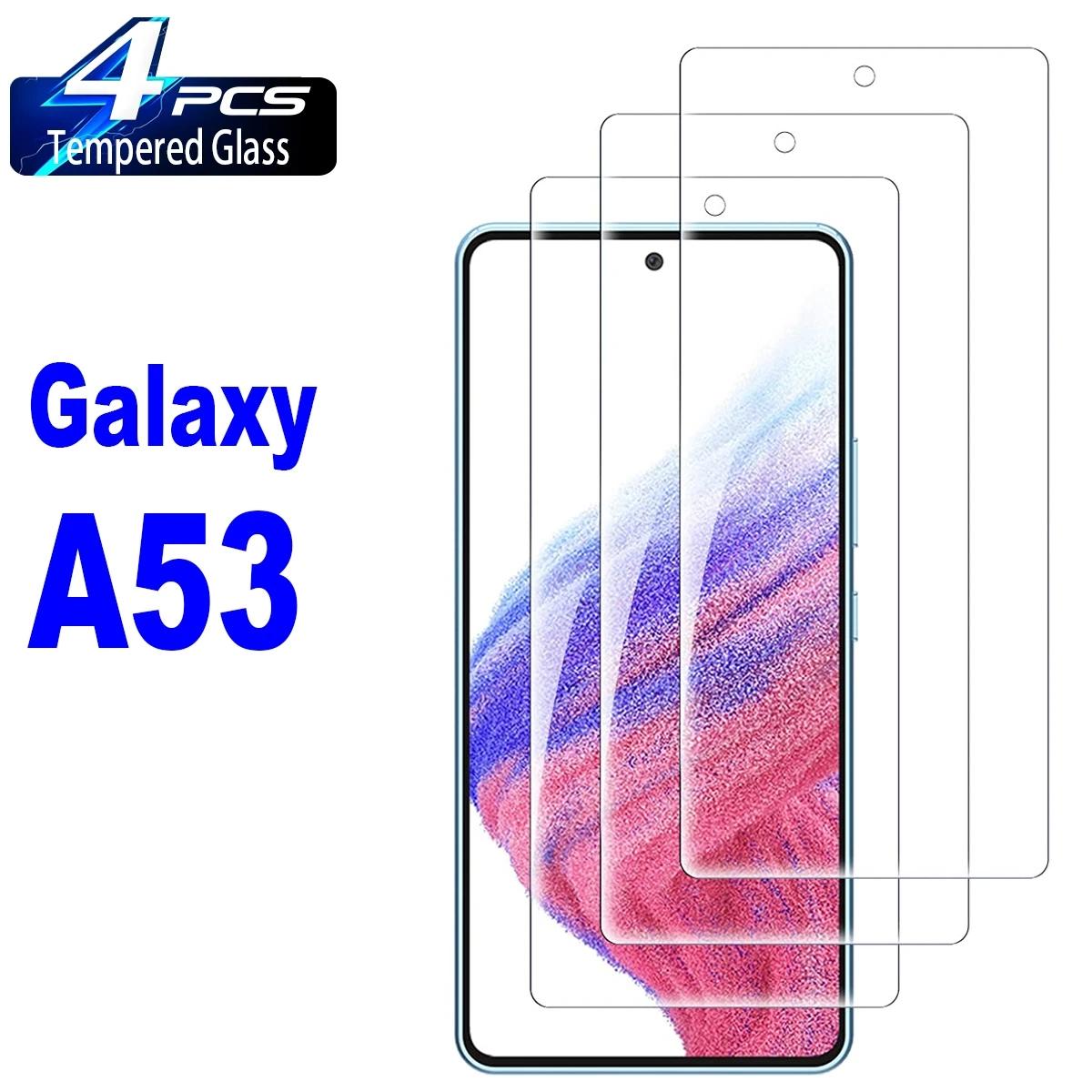 

4 шт. полное покрытие закаленное стекло для Samsung Galaxy A 33 53 73 54 23 31 51 71 M 32 52 33 защитная пленка для экрана