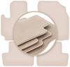 PREMIUM Beige Floor Mats For: Toyota RAV4 II 2WD 5-door 2001-2005