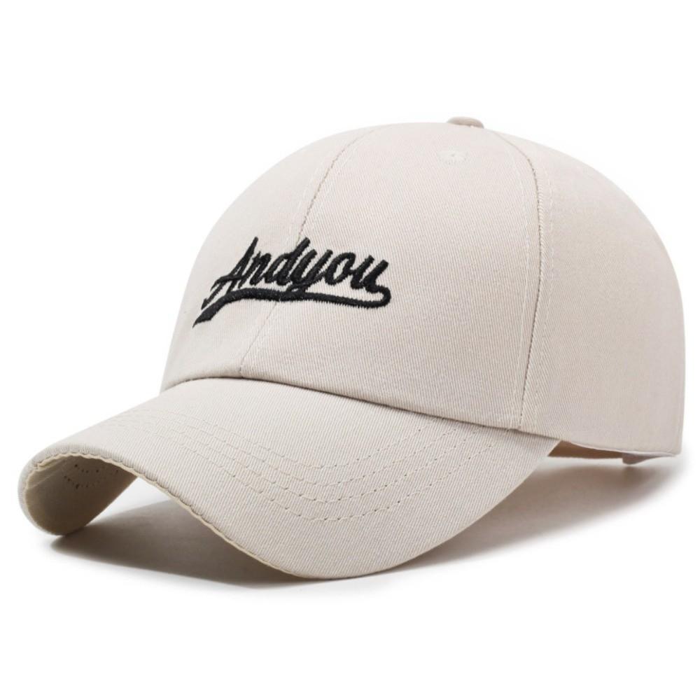 Solid Color Baseball Cap Adjustable Sun Cap UV Protection Sunscreen Hat for Running