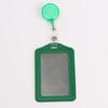 Women Man Bank Credit ID Card Holders Bus Identity Badge Protector Cover Bus Card Covers with Retractable Reel Office Supply