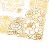 3D Spetsbroderi Bordstablett Julunderlägg Servett Spetsduk Kök