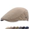 Hat Sun hat Sun hat Men's summer forward hat British newsboy hat Soft top cap Beret