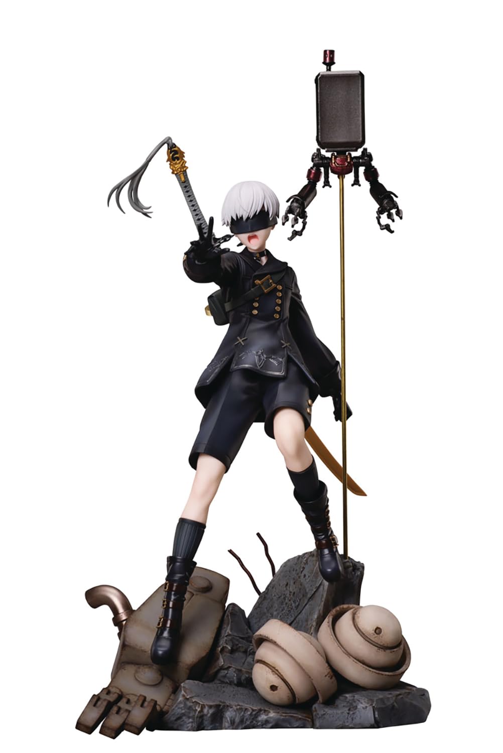 Aniplex Тип Делюкс Издание Масштабная Фигурка NieRAutomata Ver1.1a9S (YoRHa №9 S) 17