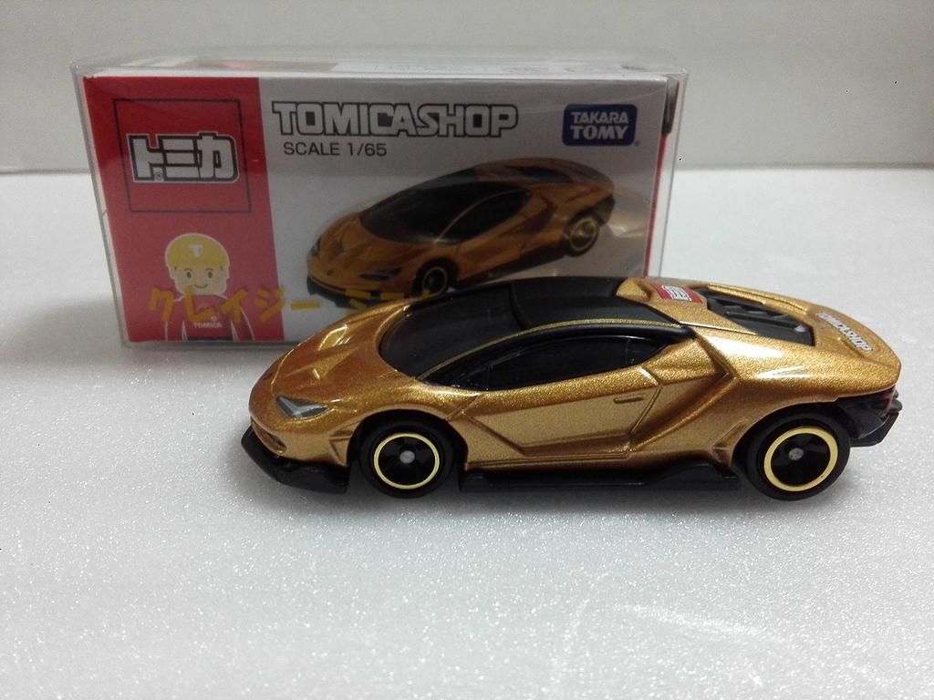 Tomica Shop Exclusive Lamborghini Centenario Crazy Miniature Car Circle with Case, Shipped from Amazon Warehouse