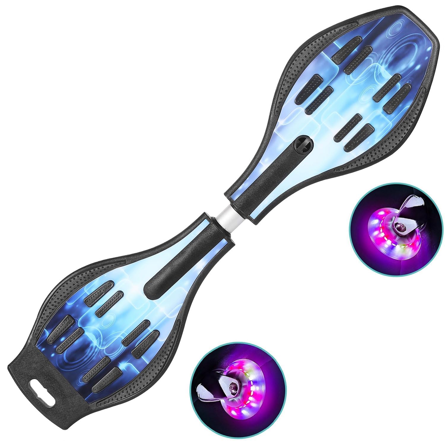 AISFA Kids  Braveboard Skateboard, Kids  S-Board, Bladeboard, Kids  Skateboard, Kickboard, Christmas Gift, Braveboard, Outdoor Play Toy, Light-Up Tire